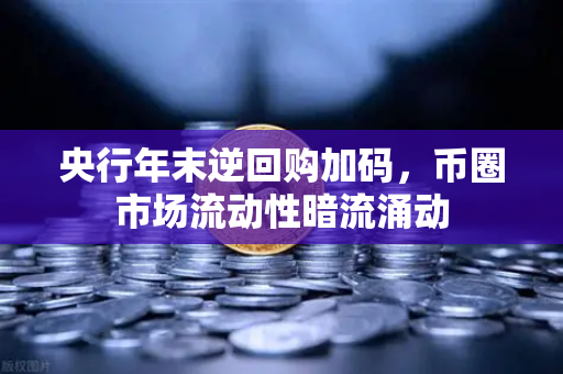 央行年末逆回购加码，币圈市场流动性暗流涌动