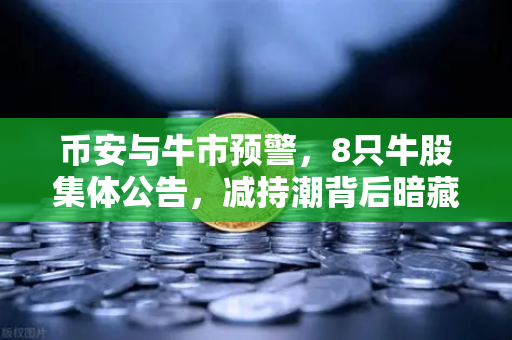 币安与牛市预警，8只牛股集体公告，减持潮背后暗藏哪些玄机？