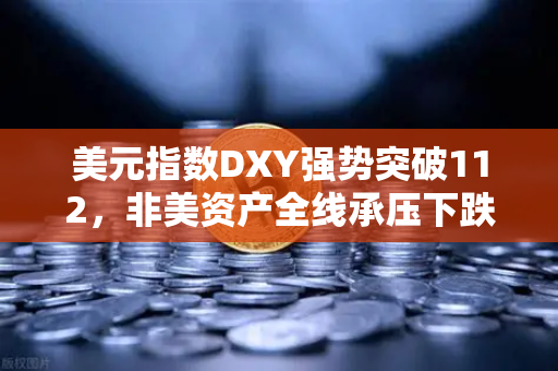 美元指数DXY强势突破112，非美资产全线承压下跌，币安投资者如何应对？