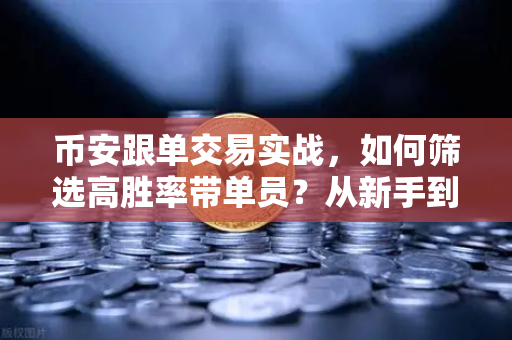 币安跟单交易实战，如何筛选高胜率带单员？从新手到稳盈的完整方法论
