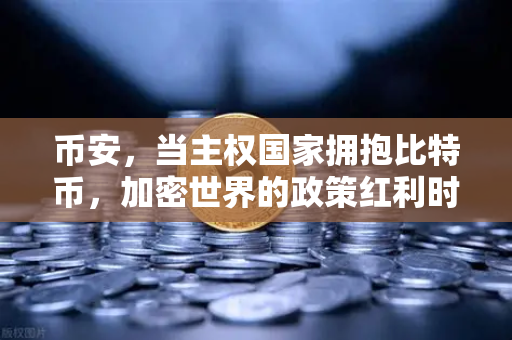 币安，当主权国家拥抱比特币，加密世界的政策红利时代已来
