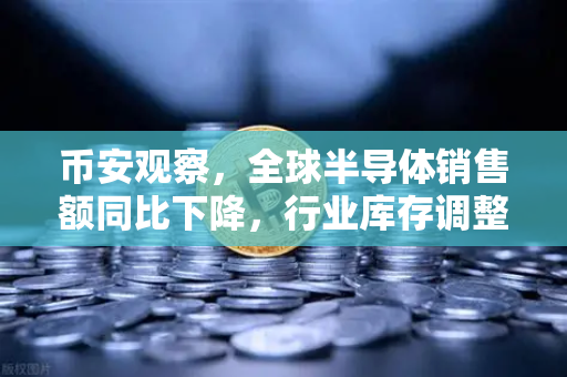 币安观察，全球半导体销售额同比下降，行业库存调整仍在继续—加密矿业与AI算力市场的连锁反应