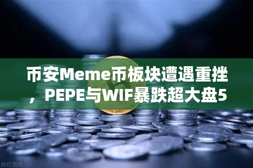 币安Meme币板块遭遇重挫，PEPE与WIF暴跌超大盘50%抄底还是逃命？