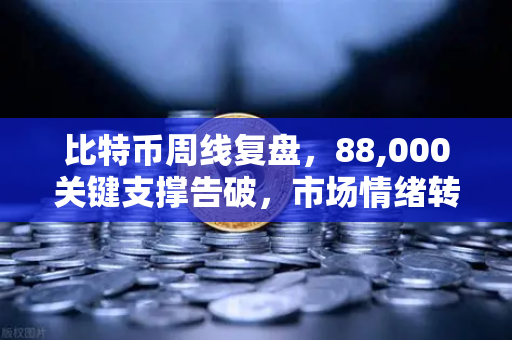 比特币周线复盘，88,000关键支撑告破，市场情绪转向悲观—币安投资者的下一步如何布局？