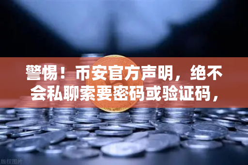 警惕！币安官方声明，绝不会私聊索要密码或验证码，用户必看防骗指南