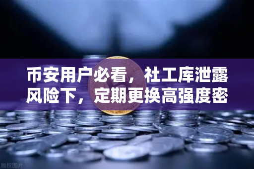 币安用户必看，社工库泄露风险下，定期更换高强度密码的重要性