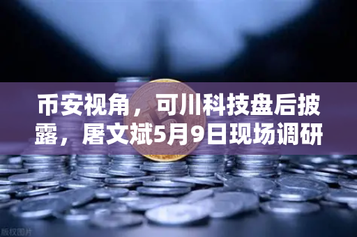 币安视角，可川科技盘后披露，屠文斌5月9日现场调研透露了什么信号？-第1张图片-币安Binance